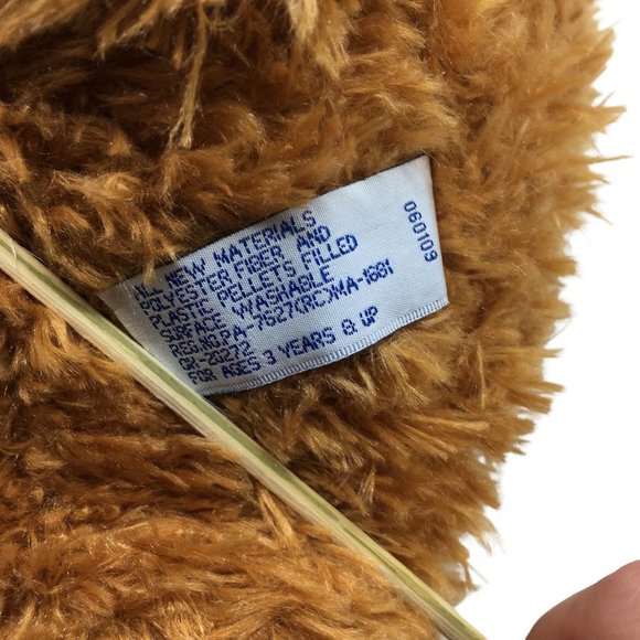 HUGFUN INT'L Dog Plush Stuffed Animal St. Jude Holiday Fluffy Shaggy Hat Scarf - Picture 7 of 8